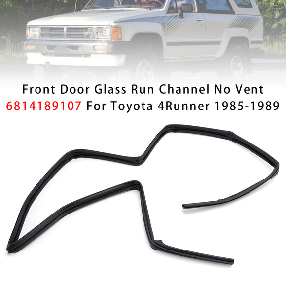 1985-1989 Toyota 4Runner Ei tuuletusta etuoven lasin kulkukanava 68141-89107 6814189107