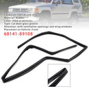 Toyota 4Runner 1985-1989 Front Door Glass Run Channel With Vent 68141-89108 6814189108-2