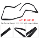 Toyota 4Runner 1985-1989 Front Door Glass Run Channel With Vent 68141-89108 6814189108-3