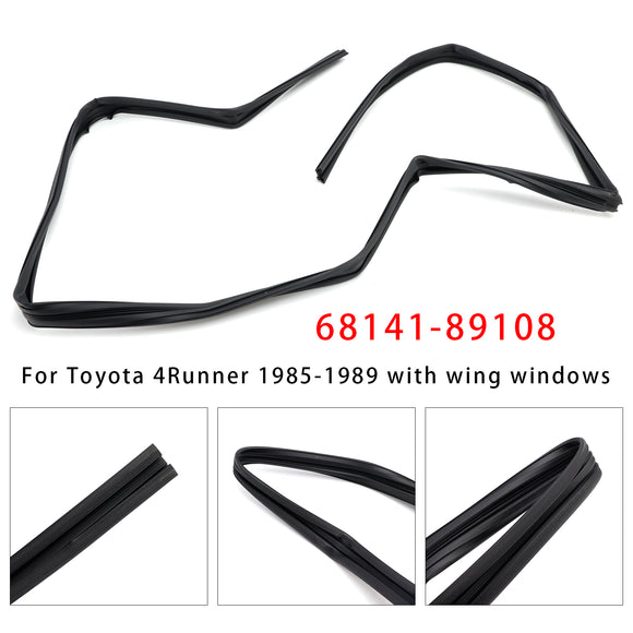 Toyota 4Runner 1985-1989 Front Door Glass Run Channel With Vent 68141-89108 6814189108