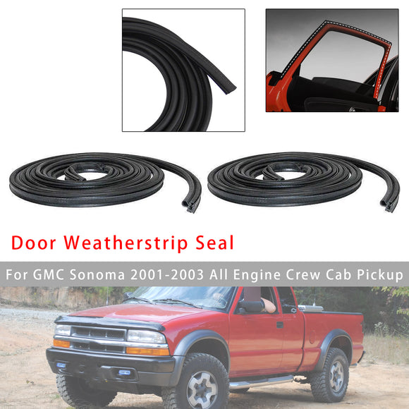 2 Stück Türdichtung vorne links + rechts für Chevy Colorado S10 GMC Sonoma