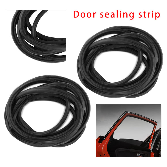2 Stück Fronttürdichtung Dichtungsstreifen für Toyota Tundra 00-2006 Extended Cab Pickup