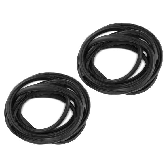 2 Stück Fronttürdichtung Dichtungsstreifen für Toyota Tundra 00-2006 Extended Cab Pickup
