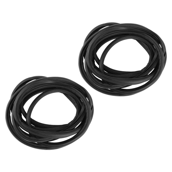 2 Stück Fronttürdichtung Dichtungsstreifen für Toyota Tundra 00-2006 Extended Cab Pickup