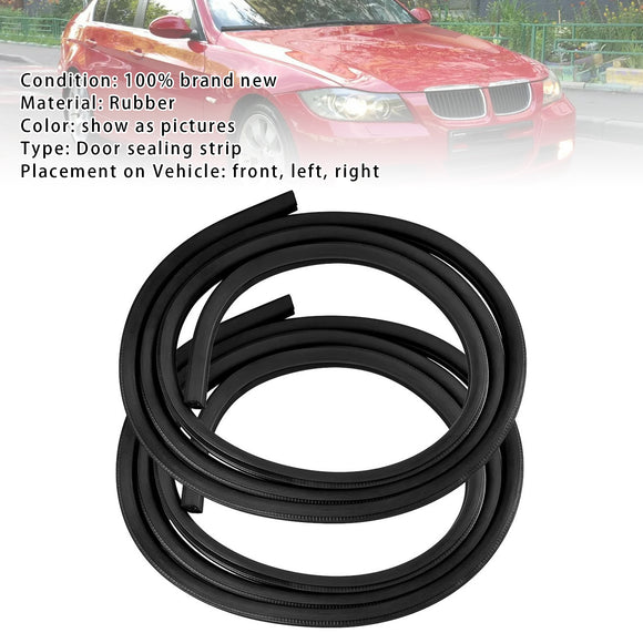 2X Front L+R Door Rubber Seal Weatherstrip For BMW 3 Series 1991-2011 5 DoorAuto & Motorrad: Teile, Auto-Ersatz- & -Reparaturteile, Karosserieteile!