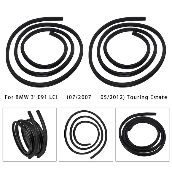 2X Front L+R Door Rubber Seal Weatherstrip For BMW 3 Series 1991-2011 5 DoorAuto & Motorrad: Teile, Auto-Ersatz- & -Reparaturteile, Karosserieteile!