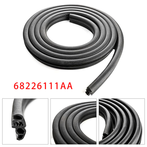 Gummi-Dichtungsstreifen für hintere Schiebetür für Ram Promaster Rapid 1.4L L4 2018–2021