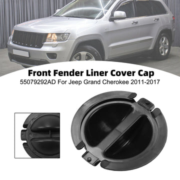Jeep Grand Cherokee 2011-2017 Front Fender Liner Cover Cap 55079292AD 55079293AD - 0
