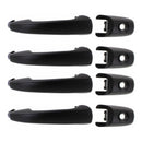 Set di 4 maniglie esterne per porta anteriore&ROrecchino AE5Z5422404AA per Lincoln MKZ 07-12-12