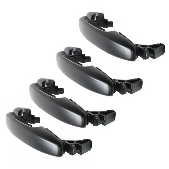 Set di 4 maniglie esterne per porta anteriore&ROrecchino AE5Z5422404AA per Lincoln MKZ 07-12