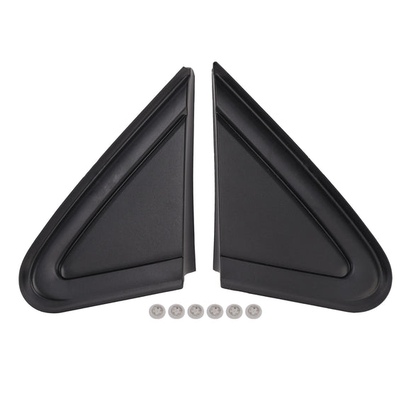 2X embellecedor triangular de espejo Exterior para VW Polo 6Q0853274A 6Q0853273A