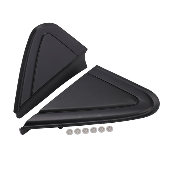 2X embellecedor triangular de espejo Exterior para VW Polo 6Q0853274A 6Q0853273A