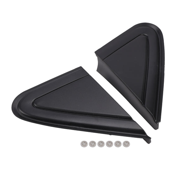 2X embellecedor triangular de espejo Exterior para VW Polo 6Q0853274A 6Q0853273A