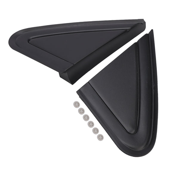 2X embellecedor triangular de espejo Exterior para VW Polo 6Q0853274A 6Q0853273A