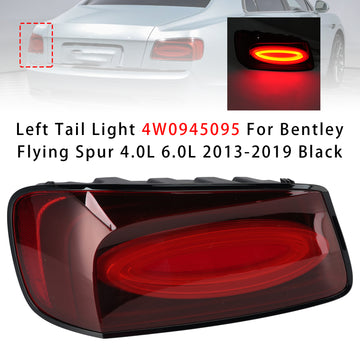 Vasen takavalo 4W0945095 Bentley Flying Spur 4.0L 6.0L 2013-2019 musta