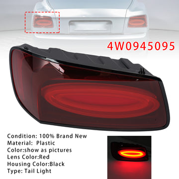 Vasen takavalo 4W0945095 Bentley Flying Spur 4.0L 6.0L 2013-2019 musta - 0