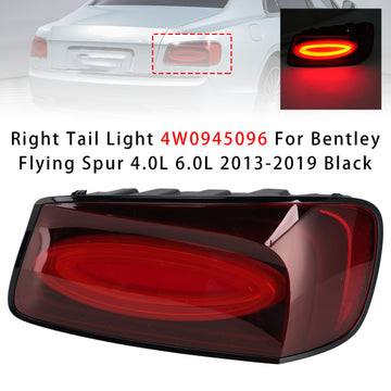 Oikea takavalo 4W0945096 Bentley Flying Spur 4.0L 6.0L 2013-2019 musta