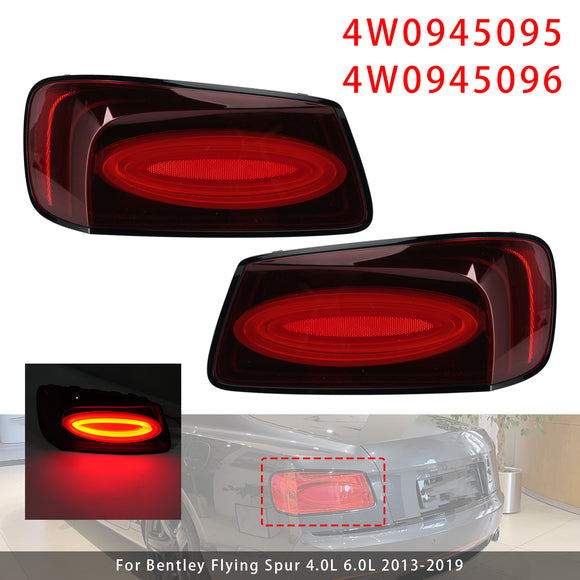 Links + Rechts Rücklicht für Bentley Flying Spur 4.0L 6.0L 2013-2019 Schwarz