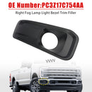 Right Fog Lamp Light Bezel PC3Z17C754AA For Ford F250/350/450/550 2023-2025-1
