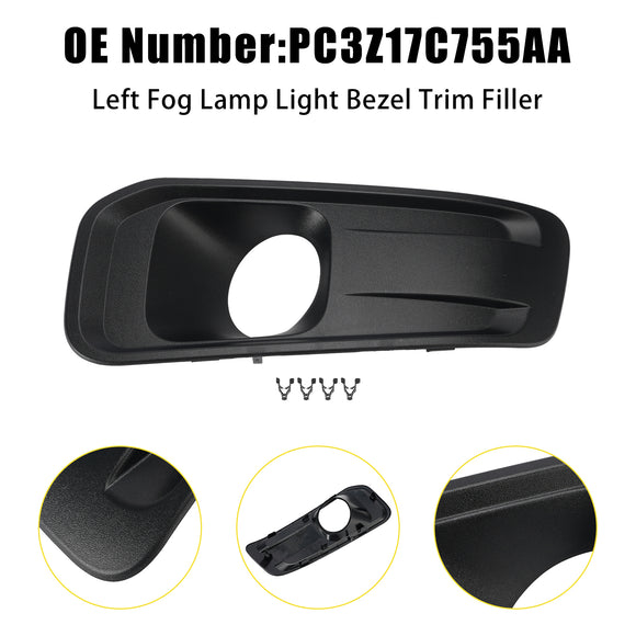 Linke Nebelscheinwerfer-Lichtblende PC3Z17C755AA für Ford F250/350/450/550 2023–2025