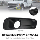 Linke Nebelscheinwerfer-Lichtblende PC3Z17C755AA für Ford F250/350/450/550 2023–2025-2