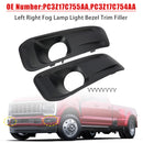 Left Right Fog Lamp Light Bezel Trim Filler For Ford F250/350/450/550 2023-2025-1