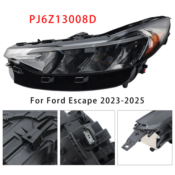 Linke LED-Scheinwerferbaugruppe PJ6Z13008D für Ford Escape 2023–2025