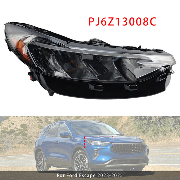 Rechte LED-Scheinwerferbaugruppe PJ6Z13008C für Ford Escape 2023–2025