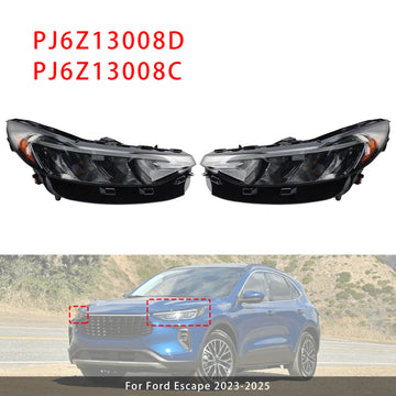 2023-2025 Ford Escape vasen+oikea LED-ajovalokokoonpano PJ6Z13008D PJ6Z13008C
