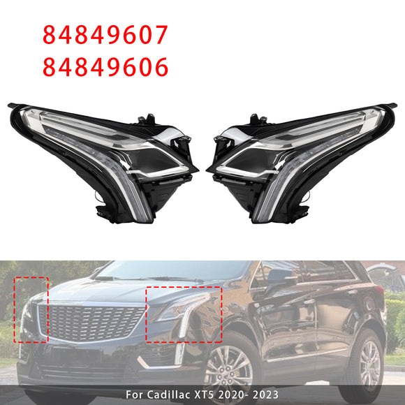 Gruppo faro LED sinistro + destro 84849607 84849606 per Cadillac XT5 2020-2023