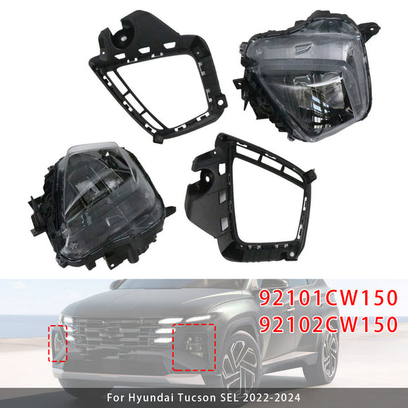 Vorne links + rechts LED-Scheinwerfer für Hyundai Tucson Sel 2022–2024