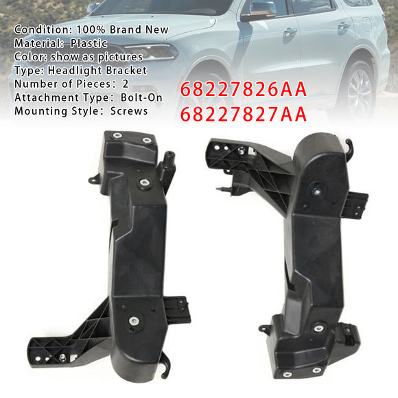 Staffe faro sinistro + destro 68227826AA 68227827AA per Dodge Durango 2014-2021