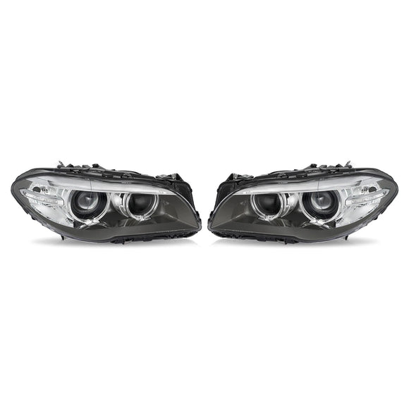 Phare au xénon HID avant gauche + droit sans AFS pour BMW série 5 528i 535i 2014-2017