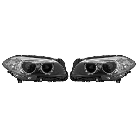Phare au xénon HID avant gauche + droit sans AFS pour BMW série 5 528i 535i 2014-2017