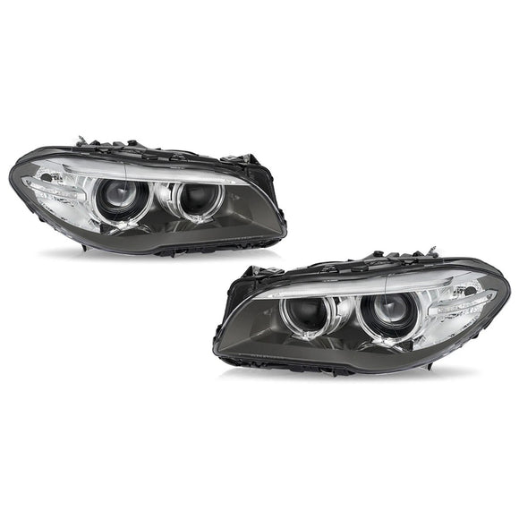 Phare au xénon HID avant gauche + droit sans AFS pour BMW série 5 528i 535i 2014-2017