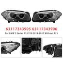 Phare au xénon HID avant gauche + droit sans AFS pour BMW série 5 528i 535i 2014-2017-6