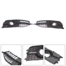Schwarze Frontstoßstangen-Nebelscheinwerfer-Kühlergrill-Abdeckungsblende für Audi S7 A7 S-Line 2012–2015-6