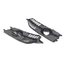 Schwarze Frontstoßstangen-Nebelscheinwerfer-Kühlergrill-Abdeckungsblende für Audi S7 A7 S-Line 2012–2015-7