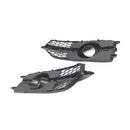 Schwarze Frontstoßstangen-Nebelscheinwerfer-Kühlergrill-Abdeckungsblende für Audi S7 A7 S-Line 2012–2015-8