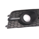 Schwarze Frontstoßstangen-Nebelscheinwerfer-Kühlergrill-Abdeckungsblende für Audi S7 A7 S-Line 2012–2015-9