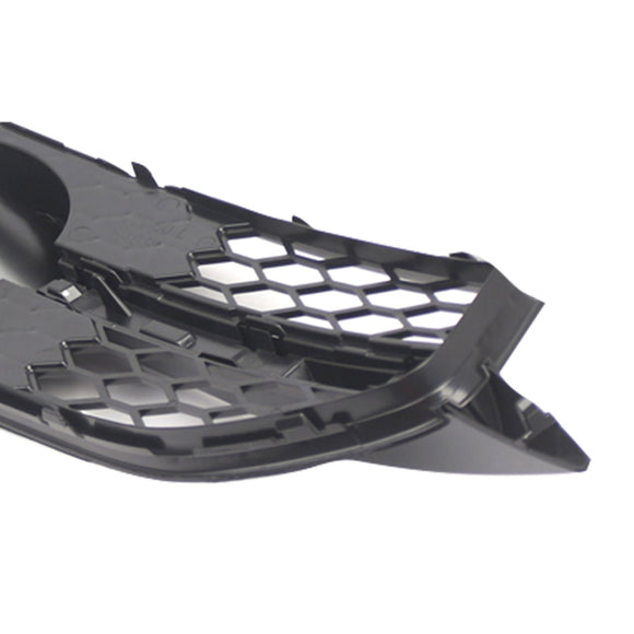 Schwarze Frontstoßstangen-Nebelscheinwerfer-Kühlergrill-Abdeckungsblende für Audi S7 A7 S-Line 2012–2015