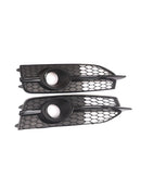 Schwarze Frontstoßstangen-Nebelscheinwerfer-Kühlergrill-Abdeckungsblende für Audi S7 A7 S-Line 2012–2015-14