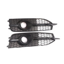 Schwarze Frontstoßstangen-Nebelscheinwerfer-Kühlergrill-Abdeckungsblende für Audi S7 A7 S-Line 2012–2015-15