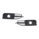 Schwarze Frontstoßstangen-Nebelscheinwerfer-Kühlergrill-Abdeckungsblende für Audi S7 A7 S-Line 2012–2015-16