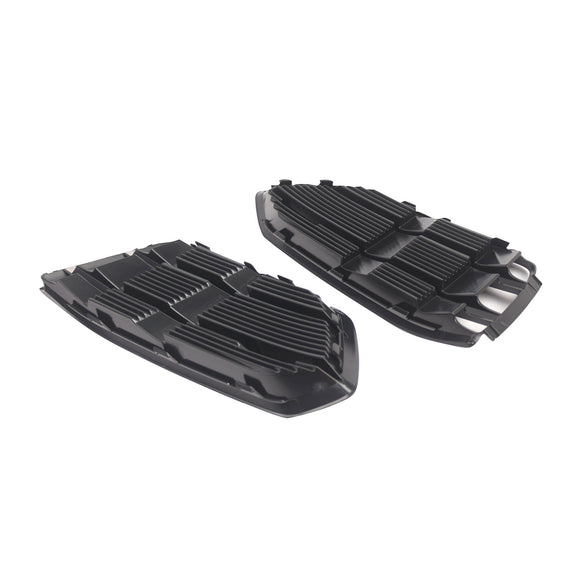 Schwarze Frontstoßstange, Nebelscheinwerfer, Grill, Grillabdeckung, Blende, passend für Audi A5 2017–2019