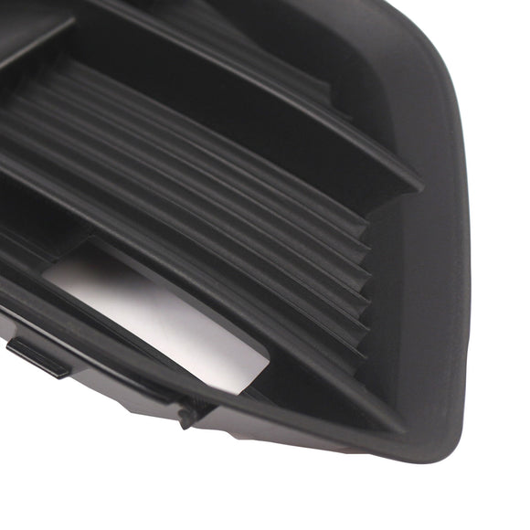 Schwarze Frontstoßstange, Nebelscheinwerfer, Grill, Grillabdeckung, Blende, passend für Audi A5 2017–2019