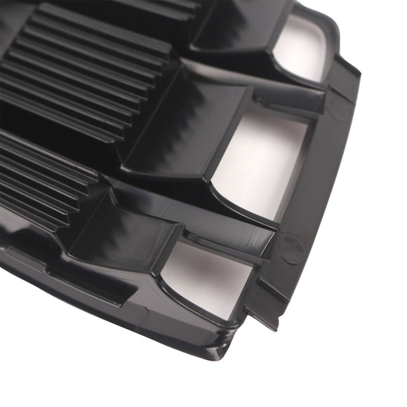 Schwarze Frontstoßstange, Nebelscheinwerfer, Grill, Grillabdeckung, Blende, passend für Audi A5 2017–2019