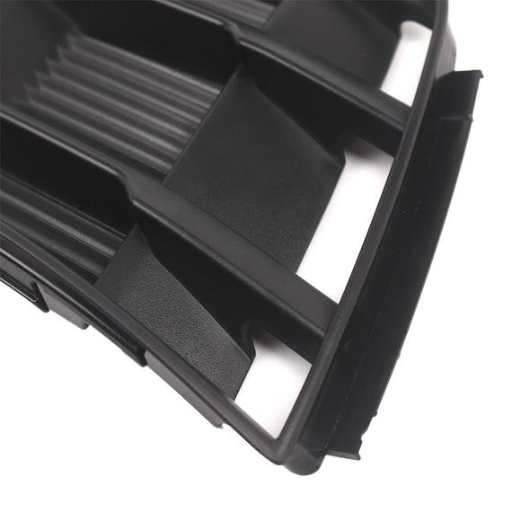 Schwarze Frontstoßstange, Nebelscheinwerfer, Grill, Grillabdeckung, Blende, passend für Audi A5 2017–2019