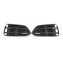 Schwarze Frontstoßstange, Nebelscheinwerfer, Grill, Grillabdeckung, Blende, passend für Audi A5 2017–2019-15