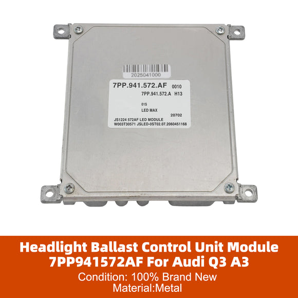 Scheinwerfer-Vorschaltgerät-Steuergerät-Modul 7PP941572AF für Audi Q3 A3